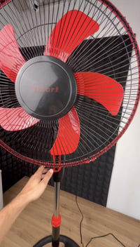 مروحة جديد لوك بل باكيت 16 انج عملاقة 5 ريش وب3 سرعات كلش قوي الهواء م...