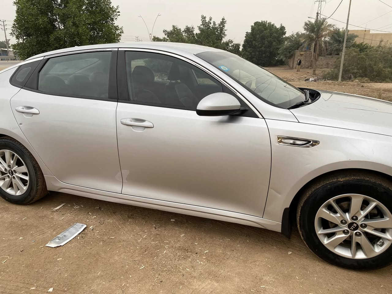 سياره   K5  مديل 2017  وارد كوري  بدون ضربه فقط جم طگه بالبدي من ضربة طفل بحجاره  
مكان البصره 
للتواصل واتسب ***********
