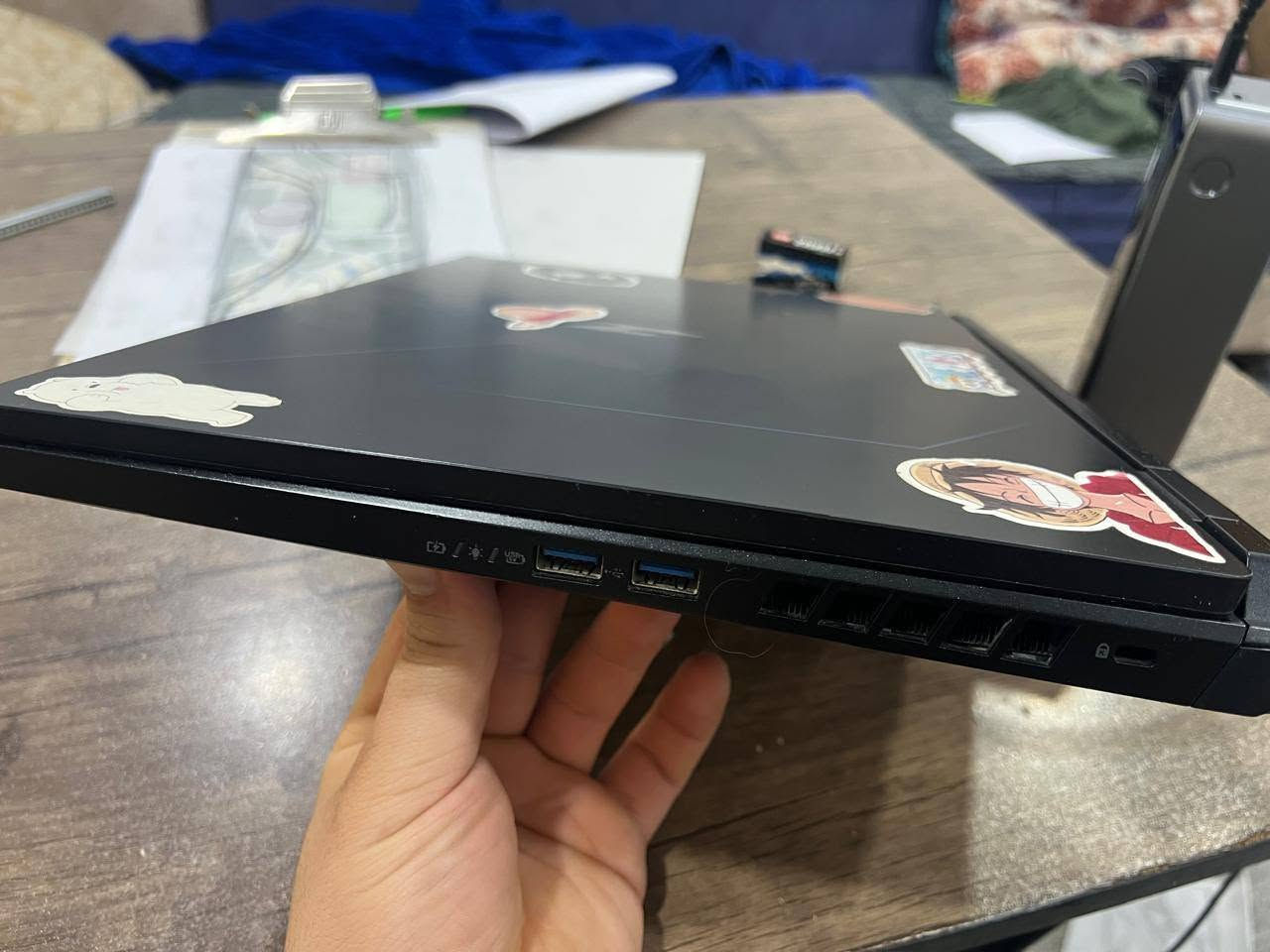 Acer Nitro 16 AN16-41-R7FA
Processor : AMD RyzenTM 7 7735HS
LCD: 16"WQXGA IPS SlimBezel 165Hz DDS
Graphics:NVIDIA GeForce RTXTM 4070 with 8GB GDDR6 Dedicated VRAM
Memory: 16 GB DDR Memory
Storage: 512GB PCle NVMe SED SSD
......
السعر:1,700,000IQD


**إذا كنت صاحب هذا الإعلان وتريد حذفه لأي سبب، رجاءا أرسل رسالة إلى الدعم الفني**