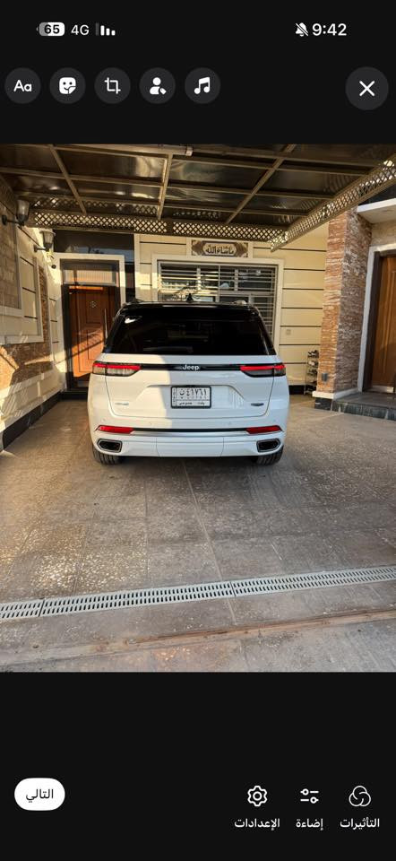 جيب سومت2022 أعلى فئة بالجيب
فول فول مواصفات فورويل بارنوما 

_______ كلين كفاله عامه من كل شي لاحادث ولاشخط _____

وJeep Summit Reserve 4Xe Plug-in Hybrid

هايبرد + بلك أن ( أعلى فئة بالجيب )

الموديل: 2022

العداد: 25 mile فقط

المحرك: 2000 تيربو 380 حصان يعادل مكينة 5.7 هيمي

المواصفات:

5 بصمات

نظام تعليق هوائي ( جكات )

رادار ( امامي - جانبي - خلفي )

قيادة ذاتية

نظام الرؤية الليلية

مستشعر نوم السائق

أربع كامرات محيطية 360

خمسة بصمات دخول ذكي بدون مفتاح

بانوراما

كشنات دبل كهرباء + مساج + تدفئة + تبريد امامي خلفي

ميد اب ديسبلي

أنارة محيطية

نظام الصوت ماكنتوش ( 19 سماعة )

شاشة وسطية + شاشة امام الراكب

كيجات دجتل

فتح الصندوق الخلفي مع حركة القدم

المقاعد الأمامية تبريد وتدفئة

مقعد السائق مساج

المقاعد الخلفية تبريد وتدفئة

حساسات أمامية + خلفية

والقائمة تطول...

مكان السياره بغداد الدوره 

***********
