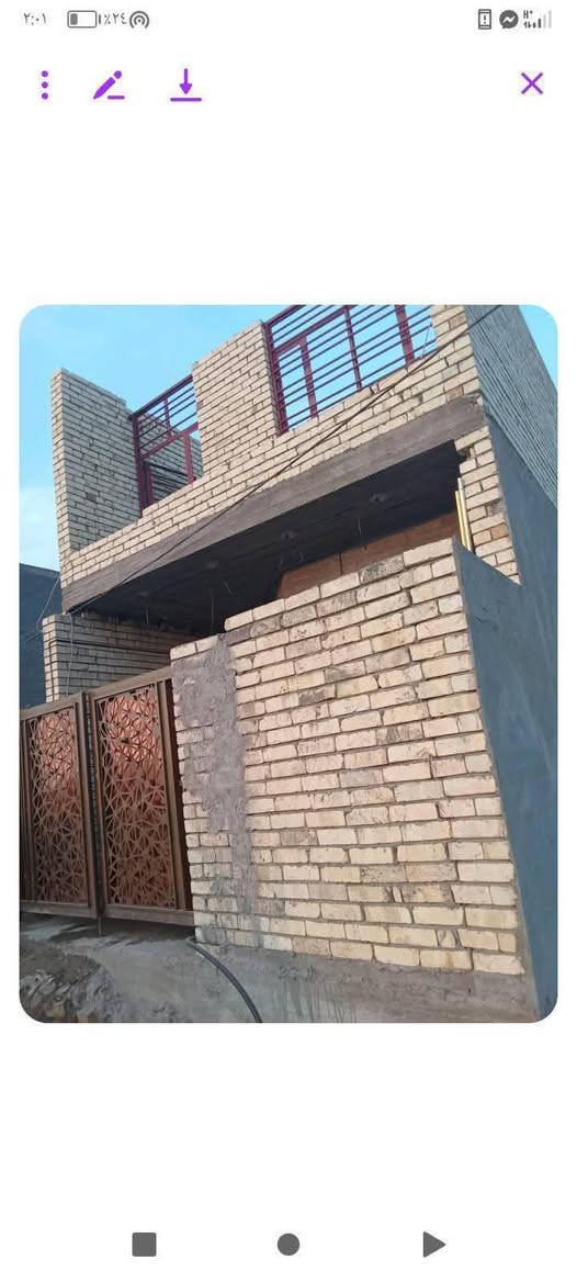 الدار للبيع المساحه ١٠٠متر في منطقة 3/10بصف التراث البياع قريب على شارع ١٥في مربع  8الاف طابو ملك صرف على طابو البياع مخدومه مي ومجاري وكهرباء بس تبليط ماكو طابقين طابق الاول غرفة+استقبال+صاله كبيره+صحيات+مطبخ+منور+طرمه وطابق الثاني غرفتين وصاله وصحيات بس الطابق الثاني مامسقف مدخلين باب على صاله وباب على استقبال اتصال *********** أبيع نقد أو مبادره
