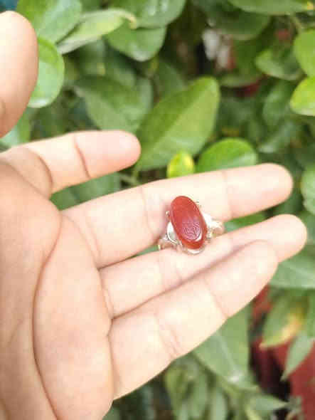 خاتم عقيق احمر ثقيل مخطوط احترافي سورة الكوثر كاملة 😍🍒🔥 بسعر مناسب جدا اريده ٤٥ ثقيل ثقيل دزاين ولاغلطة مكاني كربلاء يوجد توصيل لجميع المحافظات واتساب *********** /*********** 🍒🔥💍😍❤️❤️🍒 كربلاء
