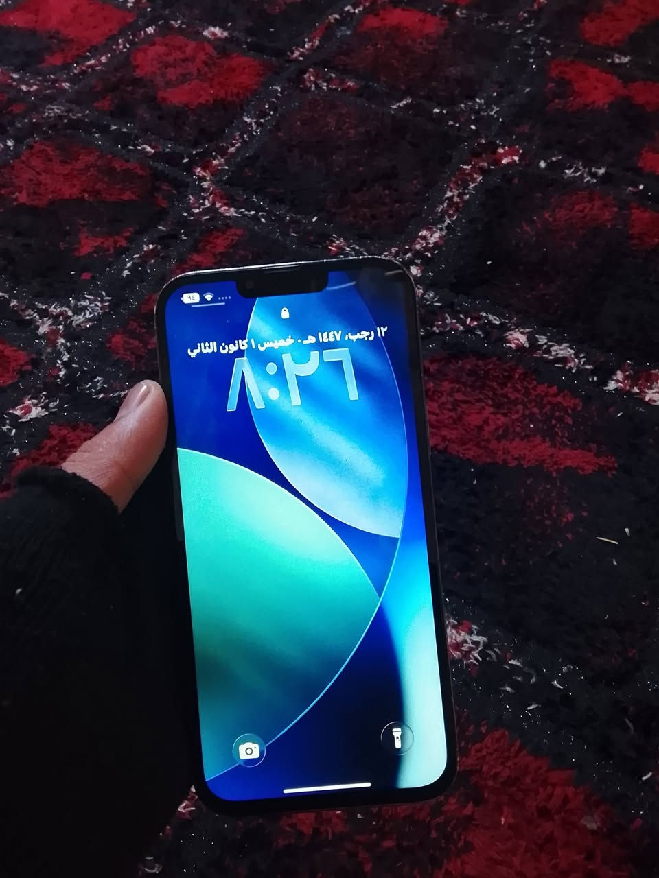 سلام عليكم ابفون 13برو مكس امبدل شاش اصلي وبطري اصلي 450وبي مجال ***********
