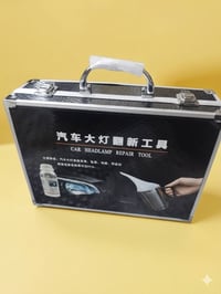 جهاز لإزالة الاصفرار في مازدات  مع كامل ملحقاتها مع بطل كامل مادة السح...