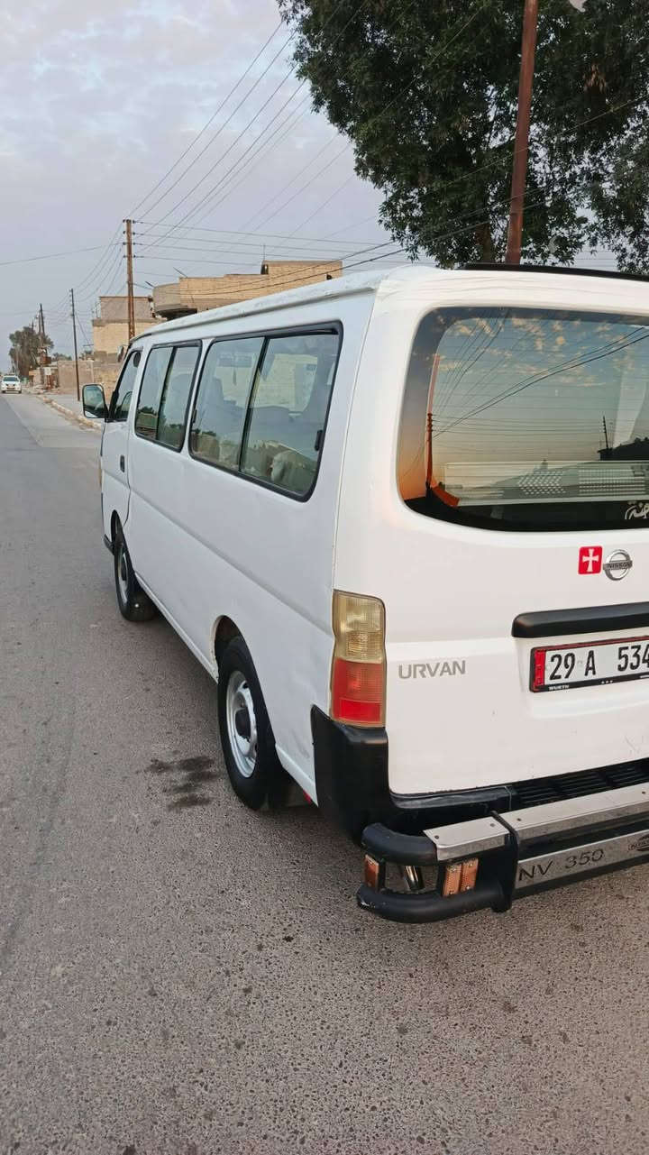 السلام عليكم نيسان اورفان موديل 2010 رقم انكليزي مكينه وكير واكسل مكفولات تبريد شغال تخم تاير السياره جاهزه السعر 110 وبيه مجال مكان السياره بغداد المعامل للاستفسار الاتصال الاتصال ***********
