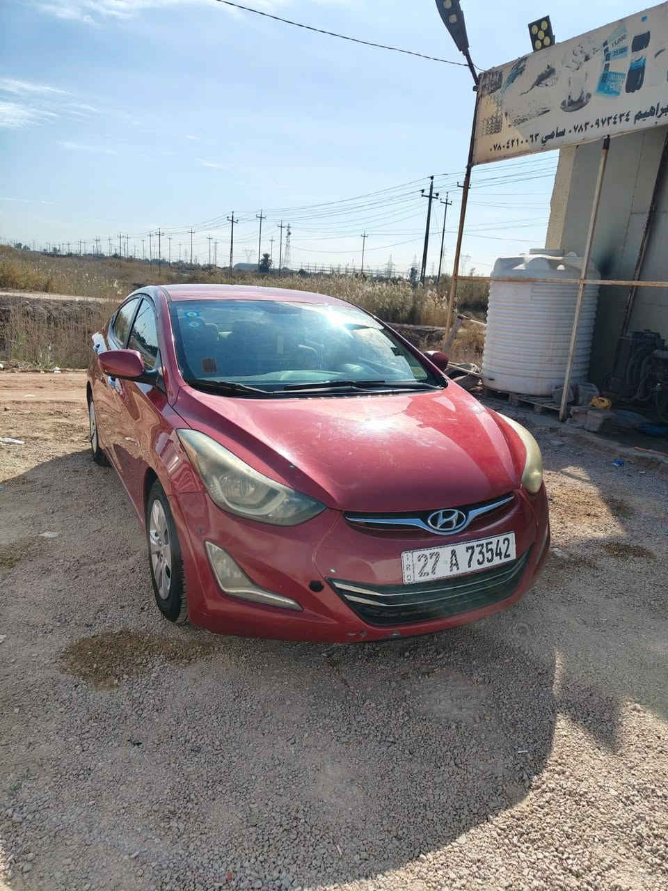 للبيع هيونداي  الانتره  2016 أمريكي مكفوله ضرره دعاميه فقط بامريكا والكشر بيه خدوش بسيطه لون مميز! رقم ذي قار باسمي تحويل ثاني يوم السياره جاهزه تخم تاير جديد المكان السماوة الرميثة  السعر 112 بيه مجال بسيط علمن سيارات بيه سونر موجود ***********
