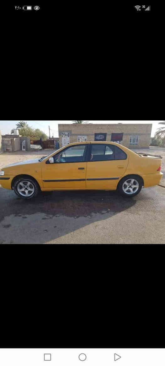 السلام عليكم سمند للبيع سياره مصفره هيه وغرامات رقم نگليزي مداور ثاني يوم باسمنه. السياره الشراي تواصل خاص او الاتصال عالرقم ***********
