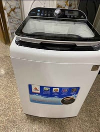 غسالة الحافظ ٢٣ كيلو فول اوتماتيك جديدة جدا مستخدمة قليل كلش  أخذتها ب...