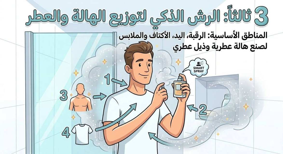 دليلك الشامل لثبات وفواحان يدوم طوال اليوم! 💨✨

​كثير منّا يسأل: "ليش العطر ما يثبت؟" أو "ليش ريحته تتغير بعد فترة؟". السر مو بس بنوع العطر، السر بطريقة الاستخدام وفهمك للمكونات!

​جمعنا لكم أهم 7 خطوات ذهبية تخليك محترف بعالم العطور وتضمن لك "هالة عطرية" تميزك وين ما تروح:

​1️⃣ الاستحمام أولاً: العطر يمسك بالجلد النظيف والجاف بشكل أفضل بمرتين. ابدأ يومك بانتعاش لتهيئ بشرتك. ولا تنسى ان البكتريا تدمر اداء العطر!

2️⃣ ترطيب البشرة: الجلد المرطب يحافظ على جزيئات العطر. استخدم كريم (لوشن) خفيف وغير معطر على أماكن الرش (الرقبة واليدين) ليعمل كقاعدة تثبيت.

3️⃣ الرش الذكي: وزع رشاتك بذكاء على نقاط النبض، الأكتاف، والملابس.. هذا التوزيع هو اللي يصنع لك "الذيل العطري" اللي يترك أثرك بالمكان.

4️⃣ افهم المكونات: مو كل العطور نفس الشيء! المسك يعطيك ثبات، بينما الحمضيات تتطاير بسرعة. العطار الشاطر هو اللي يوازن بينهم ببراعة.

5️⃣ EDT أم EDP؟: تذكر دائماً أن عطور (EDT) منعشة وفواحة جداً بالبداية، بينما (EDP) أثقل وأكثر ثباتاً. واختار النسخة (Intense أو Elixir) إذا كنت تدور على أقصى تركيز.

6️⃣ السعر والواقع: لا تنخدع بالسعر دائماً. بعض الثقافات العطرية تركز على النقاء أكثر من الفواحان الصارخ. عطر "النيش" قد يعطيك جودة وأداء يختلف تماماً عن عطور "الديزاينر".

7️⃣ التميز ليس بالحجم: لا تضيع فلوسك على أحجام كبيرة وعطور تجارية تضطر ترش منها 3 مرات باليوم! زجاجة 50 مل متميزة، برائحة فريدة وأداء عالي، توفر عليك وتخليك متميز فعلاً.

​💡 نصيحة: التميز يبدأ من اختيار العطر اللي يشبه شخصيتك، مو بس اللي ريحته قوية.

​💬 عندك استفسار عن عطرك المفضل؟ أو محتار شنو تختار؟
لا تتردد بمراسلتنا، احنا هنا حتى نساعدك تلاقي العطر اللي يمثلك!

​#عطور #نصائح_عطرية #ثبات_العطر #جمال_السبع #FragranceTips #PerfumeLover #عراق


**إذا كنت صاحب هذا الإعلان وتريد حذفه لأي سبب، رجاءا أرسل رسالة إلى الدعم الفني**