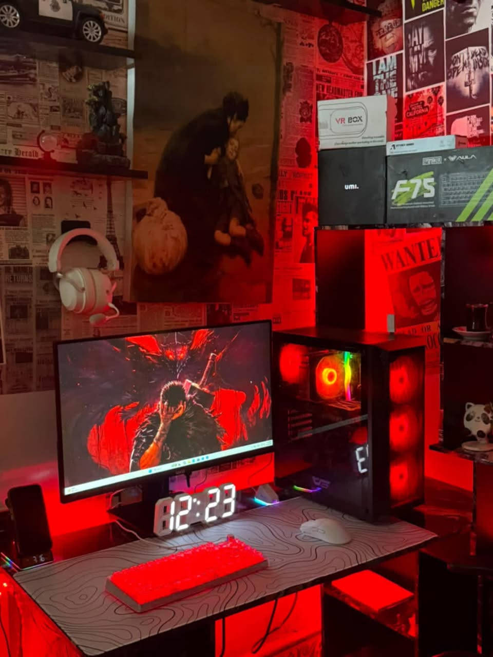 السلام عليكم 
تجميعه للبيع جيل 14 مواصفات ممتازه 
المواصفات :-
CPU - CORE I5 14400F 
CPU COOLER RGB غازي
GPU - RTX 3060 12G INNO3D
MB - ASUS H610M PRIME 
RAM - 16G(8*2) 3600 T-FORCE RGB
HARD1 - M.2 NVME 512G LAXER 
HARD2 - HDD SATA 512G
HARD3 - HDD SATA 512G 
HARD4 - HDD SATA 512G 
POWER - 650W AIGO BRONZE 
كراتين القطع كلها موجوده 
السعر مليون و 100 
-----------
و كذلك اكو ملحقات 
شاشه MASS 
165HZ
27 INCH 
IPS 
FHD 
السعر 160 الف 
----------
كومبو ماوس+كيبورد+سماعه+ماوس+ساعه الكترونيه باد كله احترافي 
ماوس ATTACK SHARK X11 ابيض 
كيبورد ATTACK SHARK K75 ابيض 
السماعه ATTACK SHARK L30 PRO ابيض 
ماوس باد ابيض 40*90
ساعه الكترونيه لون ابيض LED
سعر الكومبو  200 الف 
---------
مكاني بصرة ما عندي توصيل 
رقمي ***********
