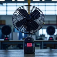 مروحة شحن • بطارية ليثيوم • لاسلكية