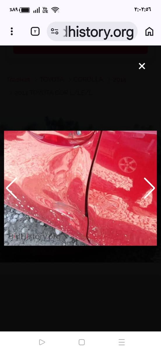 كورلا للبيع فقط
2014حادث باب سايق وخلف سايق فقط بدون دواخل وجاملغ خلفي كلير رقم بغداد مكان سياره بغداد بياع سعر 11.000$
***********
