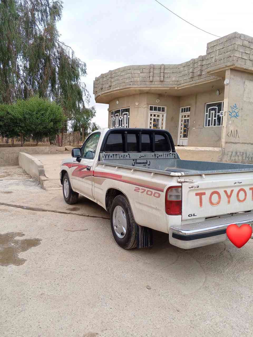 تويوتا 2001 حار بارد كفاله عامه السعر 110 رقم نينوى أجنبي مكان الموصل الأيسر رقم الهاتف***********
