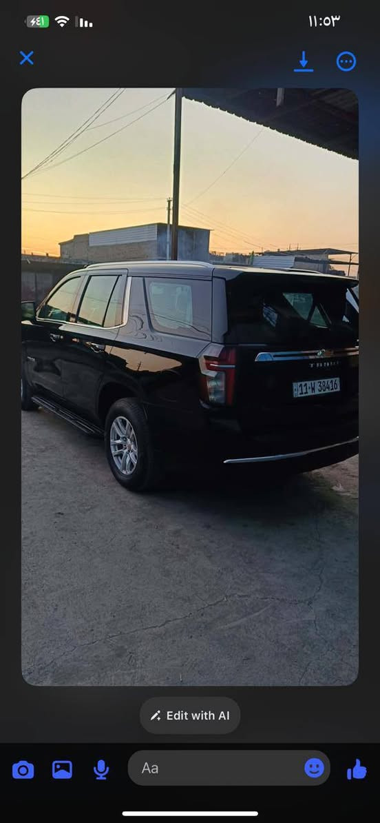 تاهو  ٢١
خليجي بصمه رادار ماشيه ٥٠
السياره كفالة
بس جاملغ السايق مبدل بدون داخل
كامله من كل شي
السعر ٣٫٩٥
بغداد مدينه الصدر
***********
@إشارة
