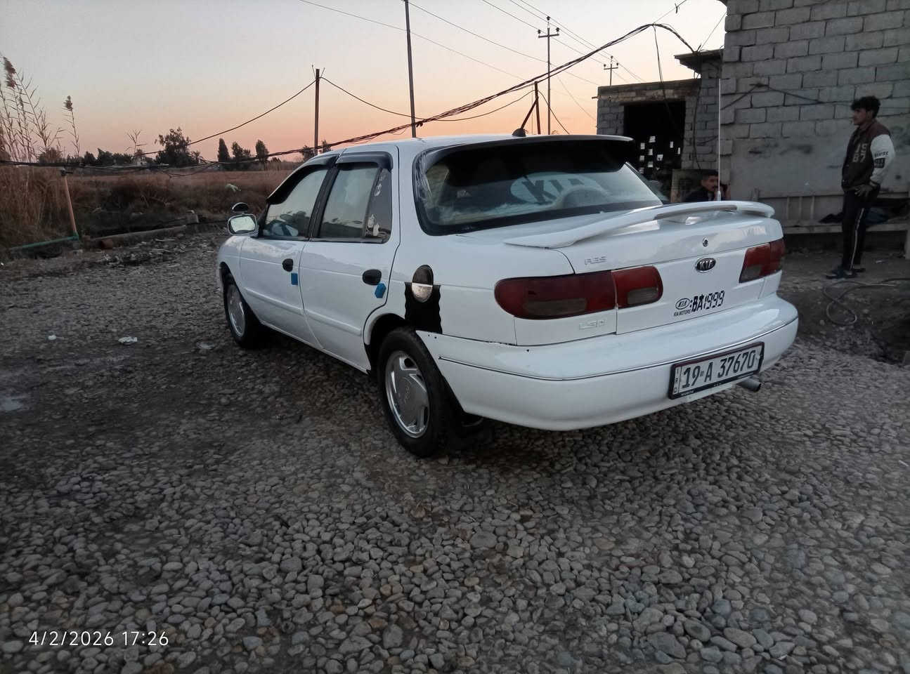 للبيع كيا سيفا موديل 1995كير عادي مكينه مفتوح رقم كربلاء دولي مصبوغة احزام لجماليه مكفوله من ظربه وكص حداديه مكينه كير كهربائيات كله جديد هزه جديده جاهزه سياره من كل نقص سعر 34بيه مجال عنوان بابل الشوملي طريق شوملي نعمانيه للاستفسار ***********
