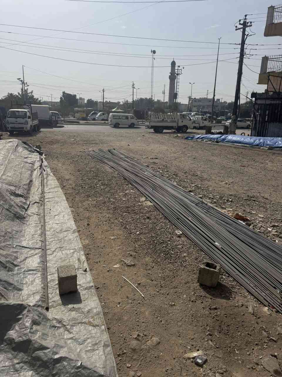 سلام عليكم يتوفر شيش التسليح جاهزين لتجهيز كافة المشاريع الموقع بغداد شهداء البياع مجاور المدرسة الالمانية رقم الهاتف ***********
