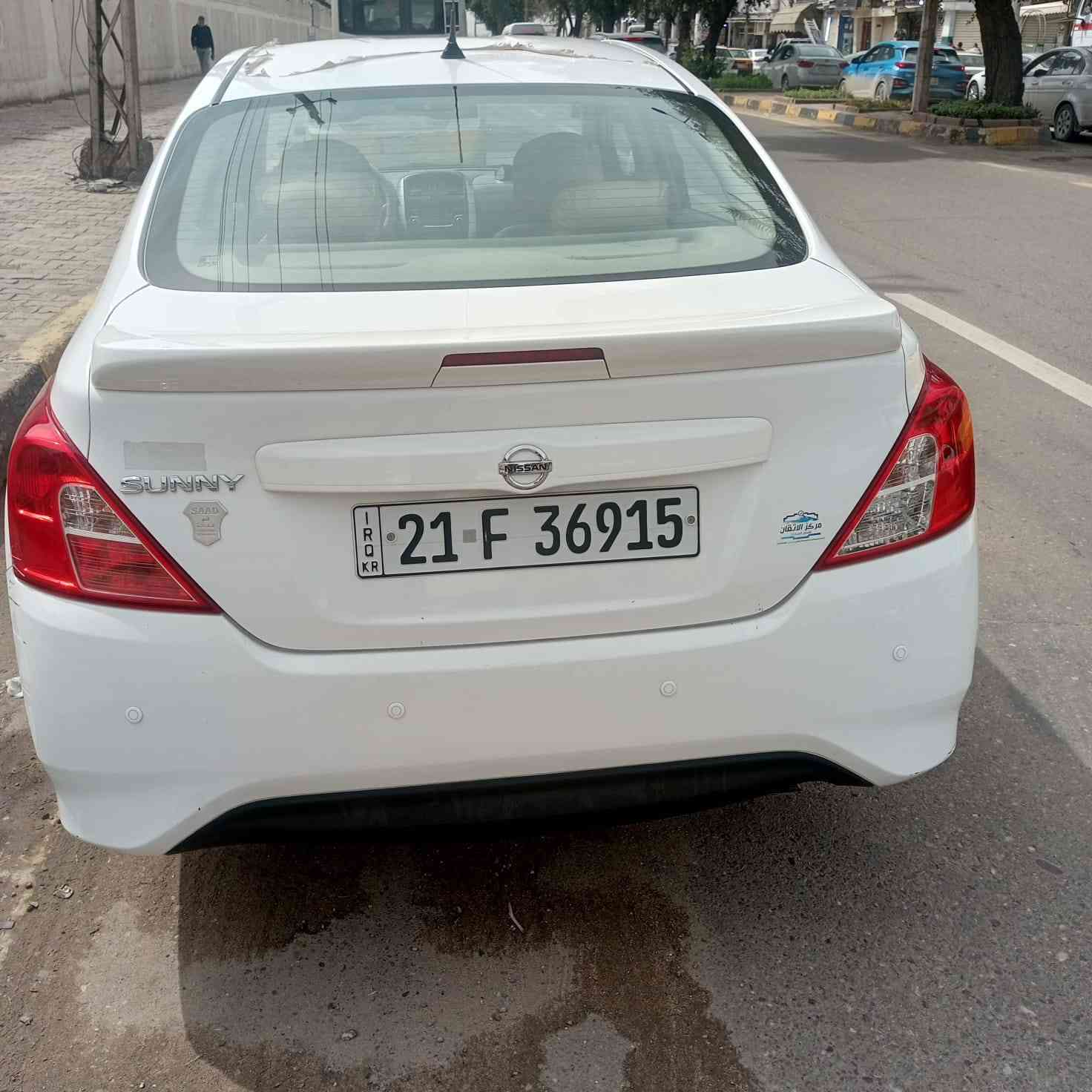 السلام عليكم نيسان سني 2022نضيفه رقم سليمانيه بيها ضرر جاملغ امامي فقط 110وبيها مجال رقم***********
