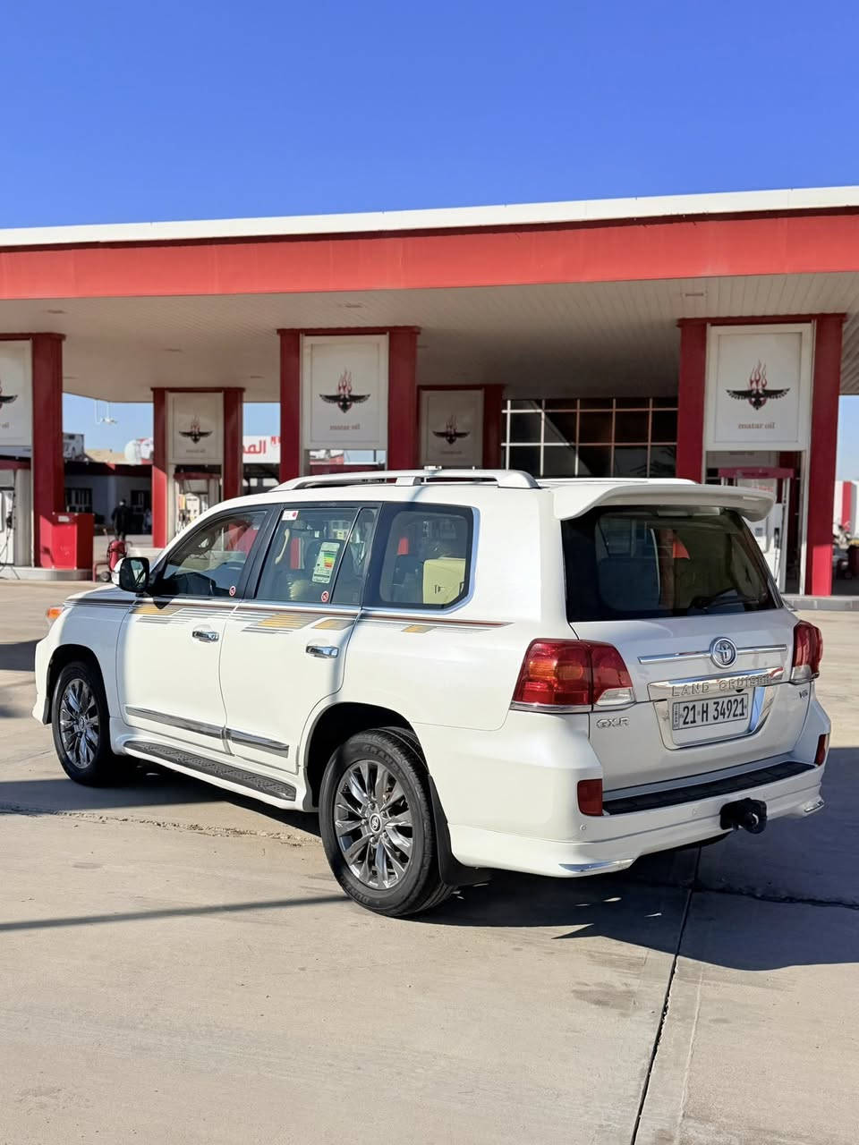 سلام عليكم
تويوتا لاند كروز موديل 2012 مواصفات GXR
بصمة فتحة داخل اصفر كشن جلد كشن كهربائي. تحكم استيرن فورميكا. اربع جامات اوتو. بصمة ابواب كاميره حساس شاش تبريد مركزي ويل كروم بدون صبخ بدون بارد بدون فتح بشرط الفحص  سيارا جاهز بدون اي نقص كير محرك بشرط. اربع طايرات جديد هز رقم ژينكة سنوية جديد 2028 شرط تحويل والغرامات مكانه كركوك  سعر 365$ بيها مجال قليل 
للستفسار ***********
