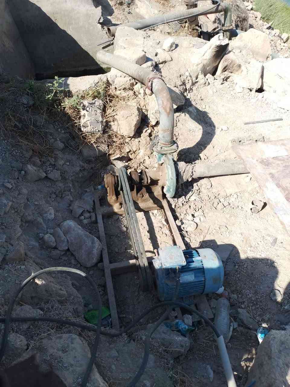 ماطور خمسه حصان لل البيع بستميه وبي مجال جاهز لل التشغيل كهربائي ***********

