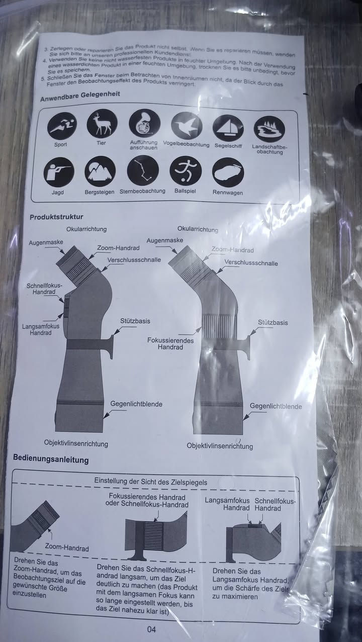 تلسكوب صيادين بهذا الشكل غير مستخدم


**إذا كنت صاحب هذا الإعلان وتريد حذفه لأي سبب، رجاءا أرسل رسالة إلى الدعم الفني**