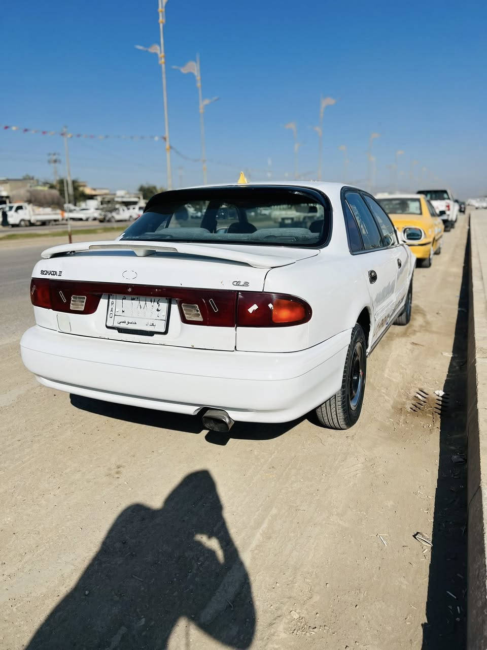 السلام عليكم سوناتا موديل93للبيع مكينه كير حداديه خير من الله لا تنقيص ولا تبخير تخم تاير جديد كهربائيات كلها شغاله سنويه ما ساقطه السياره احله من الصور تاخذها الف مذب عليها السعر 39&وبيها مجال بسيط حك الجيه 
المكان واسط الصويره 

*********** ☎️
