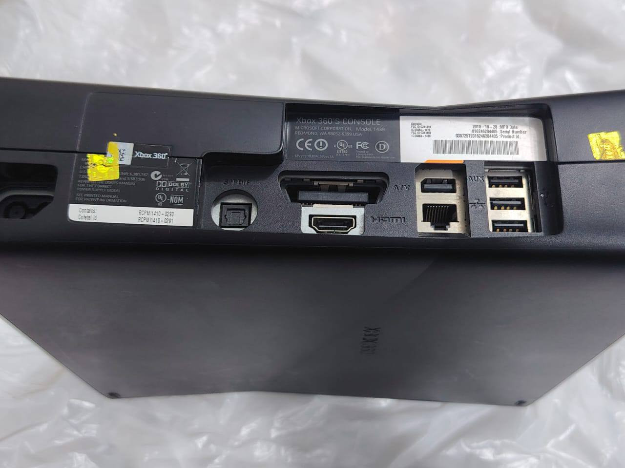 Xbox360
السلام عليكم 
جهاز اكس بوكس 360فات مساحة نص تير512g
جهاز نضيف كامل ملحقات و3يدات
سعر90
للاتصال ***********
مكاني بغداد
