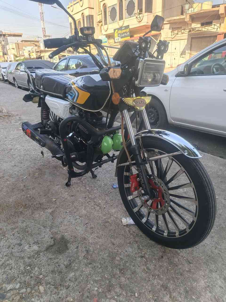 دراجه للبيع موديل 24 السعر 750 بها مجال*********** اي عيب ما بيها
