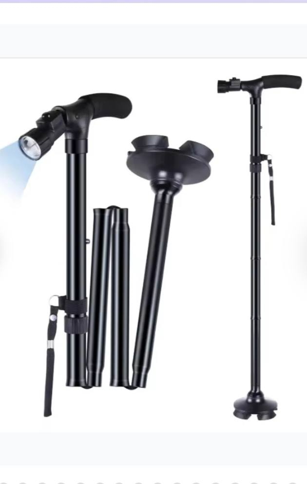 🚶‍♂️✨ عصا مشي قابلة للطي مع إضاءة LED وقاعدة متحركة
دعم أفضل وراحة أكبر أثناء المشي!  

✔ تصميم عملي قابل للطي لسهولة الحمل والتخزين  
✔ مزودة بإضاءة أمامية LED (6 لمبات) للرؤية الواضحة في الأماكن المظلمة 🌙  
✔ ارتفاع قابل للتعديل بعدة مستويات ليناسب مختلف الاستخدامات  
✔ قاعدة متحركة (Pivot Base) تمنح ثبات أكبر أثناء المشي 💪  
✔ خفيفة الوزن وسهلة الاستخدام يوميًا  

💰 السعر: 20,000 دينار فقط  
🚚 توصيل مجاني لجميع محافظات العراق  

➡️ خيار مثالي لكبار السن أو لمن يحتاج دعم إضافي أثناء المشي.  

#عصا_مشي #مساعدة_المشي #راحة #ديالى #بغداد #تسوق_اونلاين #عروض_خاصة


**إذا كنت صاحب هذا الإعلان وتريد حذفه لأي سبب، رجاءا أرسل رسالة إلى الدعم الفني**