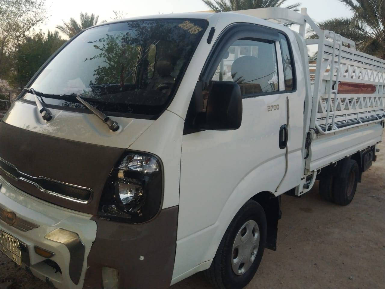 سلام عليكم بنگو 2700 موديل 2015 مكينه وكير واكسن وشاصي وتخم تاير خلفي و أمامي والباتري كفاله عامه أما البدي  على وظع الشركه رقم بابل ألماني سنويه 2028   ///السعر113 إتصال ***********
