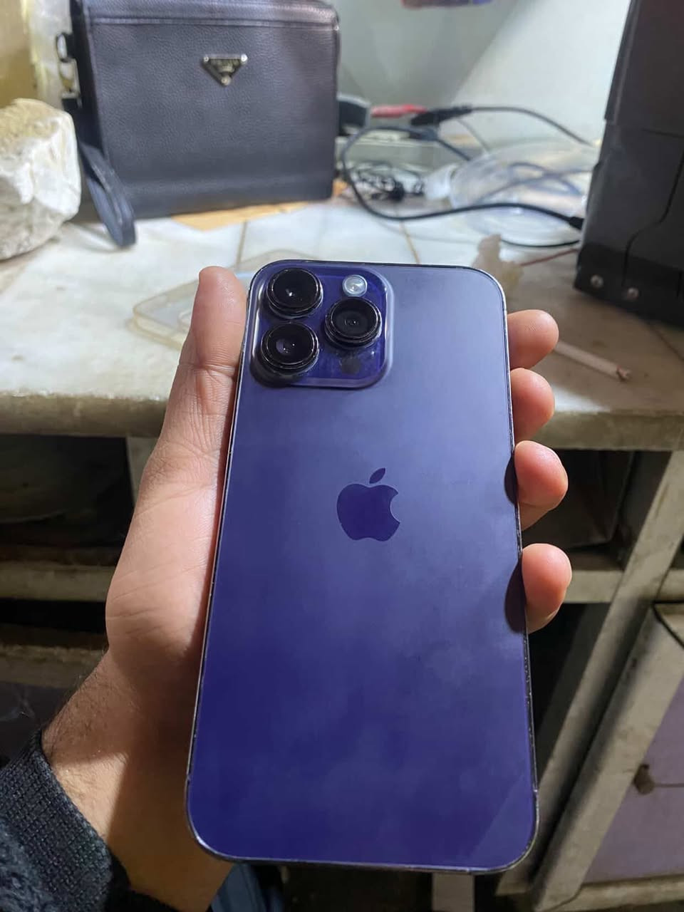 السلام عليكم 14 برو ماكس ماستر شرق اوسط 256 تك النظافة موضحه بالصور مبدل شاشة 3 خيارات وبطارية اصلية بيع او مراوس ب 13 مكاني ناصرية مركز السعر خاص❤️ ***********
