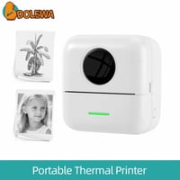 طابعه حراريه بلون الوردي مع رولات ورقيه مالتها للحجز مراسله على الخاص ...