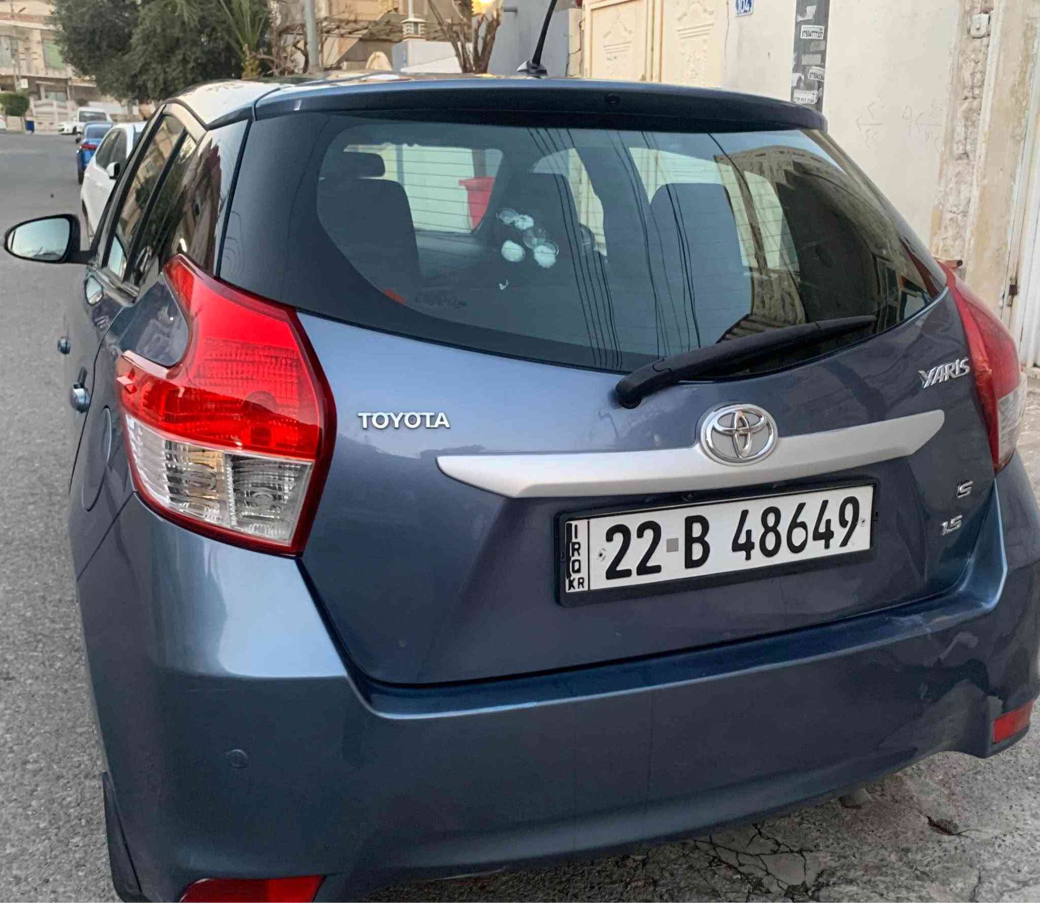 يارس ٢٠١٦ ناو رةش خةليجى بينج بارجةى هةيه  بيشى تةنها سةرة شانسى كرتيه زور نيه   كيرو مكينه و تةبريد بةشةرت  سوكان فوليوم  و ئايبات *********** أربيل, العراق
