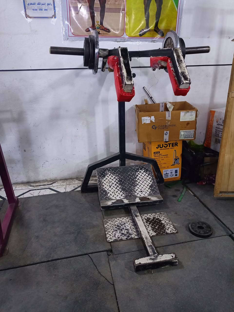 أجهزة تنباع شلع شلع بدون مفرد سعر الجهاز 250 ألف امريكي و صيني و عراقي وينهم جماعة القاعات الشعبية تأخذلك نص قاعة أجهزة أساسية ترتب مشروعك بيهن و سعر اخو البلاش . عنواني ميسان قضاء قلعة صالح *********** .
