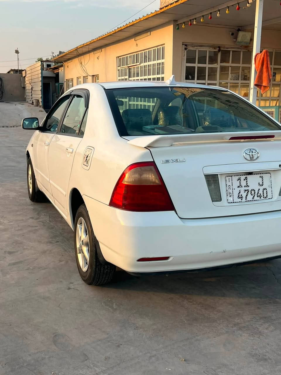كورلا 2007 خليجي 
 محرك1800 جام كهرباء مري كهرباء 
كير محرك مكفول بيها قطعتين  صبغ وحافه البنيد بدون دواخل وين ميعجبك افحص تبريد خير من الله سياره جاهزه من كلشي السعر97 وبيها مجال
***********
