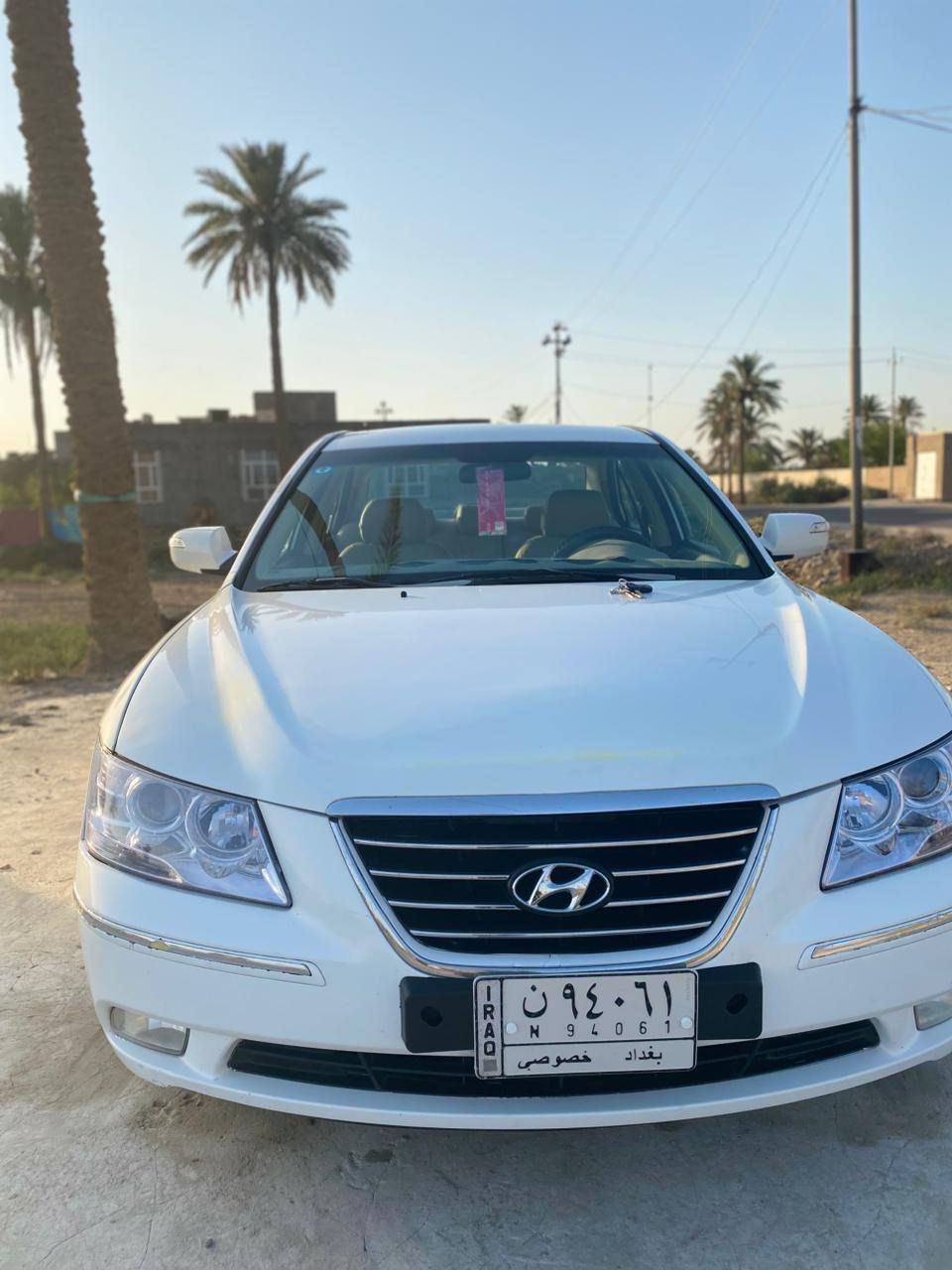 مرخصت الأمن:سوناتا 2009خليجي فوول مواصفات رقم بغداد بسمنا سنويه لغاية 2027محرك2400جديد تخم تاير جديد (ابيع صبغ احزام) بدون دواخل السعر105 بيه مجال(عنوان النجف قضاء المشخاب) اتصل عل رقم***********
