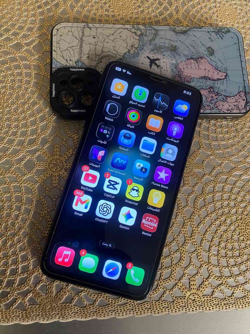 سلام عليكم
11برو ماكس 

ذاكره 256

مستبدل شاشه وباقي مكفول 

مراوس


**إذا كنت صاحب هذا الإعلان وتريد حذفه لأي سبب، رجاءا أرسل رسالة إلى الدعم الفني**