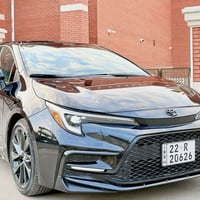 كورلا 2024  حادث فقط بارد ع كد شير  بدون دواخل بدون ايرباك  موصفات SE ...