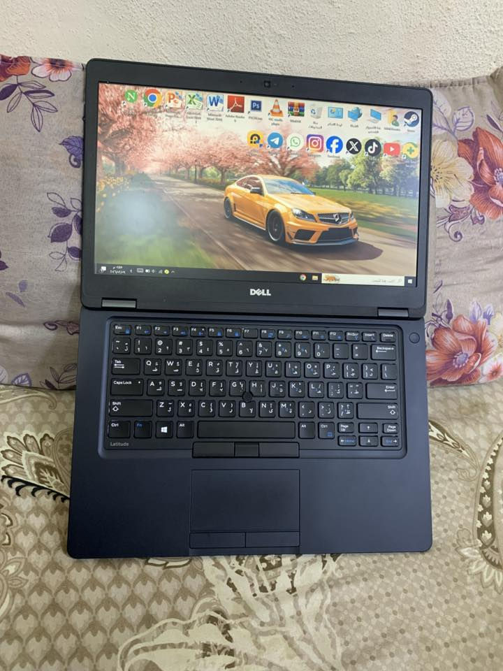 السلام عليكم لابتوب نوع دل للبيع موصفات بالصوره السعر190الف ***********
