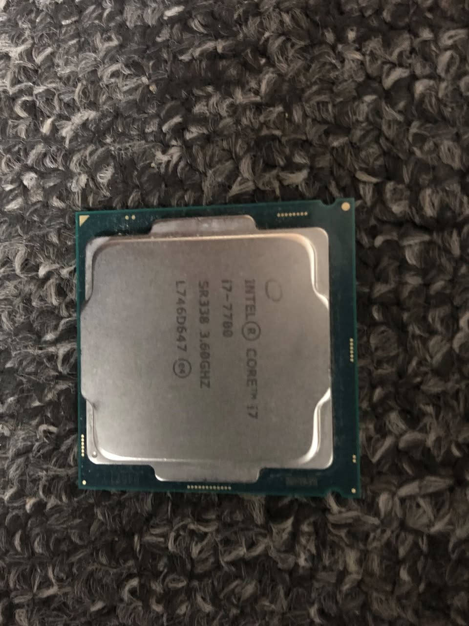 السلام عليكم حبايب 😘
معالج r5  5500 (125) 

مذربورد b550  wifi  )(150) 

كارت شاشه gt 1030. 2g (قطعتين) 

القطعه 35 الف 

معالج i5 جيل ثامن (40) 

معالج i7  جيل سابع (40) 

كل القطع ضمان اسبوع اي خلل يرجعن 😘
بغداد المشتل 
توصيل متوفر 
***********
