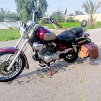 (السلام عليكم شباب دراجة هارلي فيراكو  البيع او اومراوس بدراجة كير )(د...