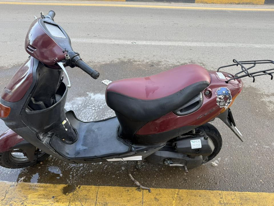 للبيع دراجة سازوكي ٦٠.       السعر 125.           العنوان كاظمية ساحة عدن.                رقم ***********
