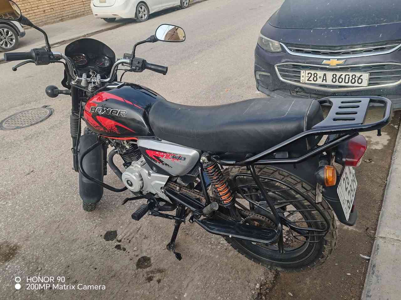 بوكسر 23
مبدل بوشة وبستم
رقم وهزة وسنوية نجف
السعر 1800 وبية مجال بسيط 
مكان نجف 
لا اقساط ولا مراوس 
الدراجة اشتريت سيارة وريد ابيعه
*********** واتساب
