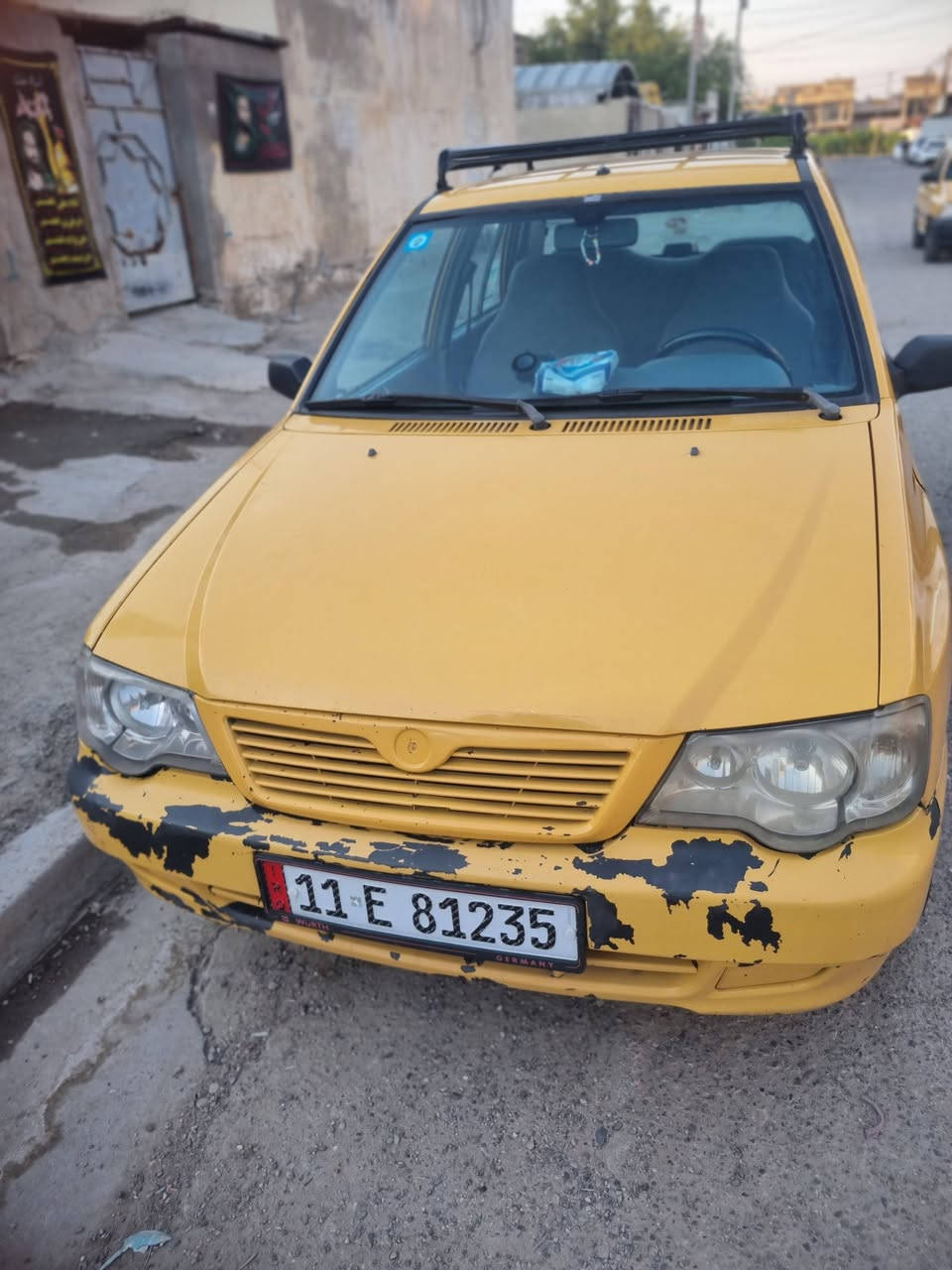 السلام عليكم 
موديل ٢٠١٢ ب اسمي تبريد كير  صدر تخم تاير  جدد شواصي انضاف بيها تبخير قليل  جدا عنوان بغداد الشعب سعر ٢٥ وبيها مجال  ***********
