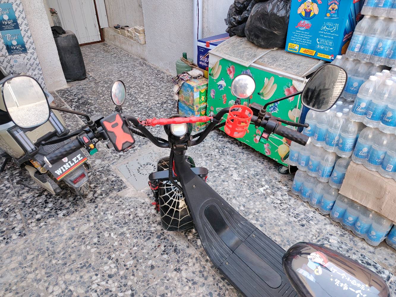 السلام عليكم
دراجة هارلي استعمال قليل
ملف ١٠٠٠واط بطارية ليثيوم ٦٠ فولت
ستوب لايت وبك لايت تنربط بلوتوث 
بغداد الأمين الثانية