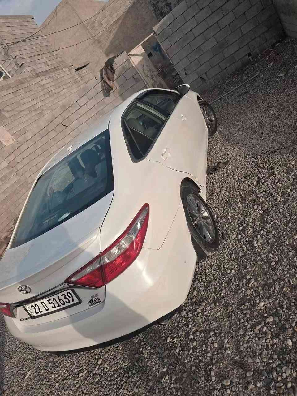 كامري للبيع xse  2017فول مواصفات ثلاث قطع 
باب وجامرلغ خلف السكن ضربه بيناتهم 
وبونيد صبغ  فقط صبغ 
للتواصل والاتصال ***********
مكاني كركوك
