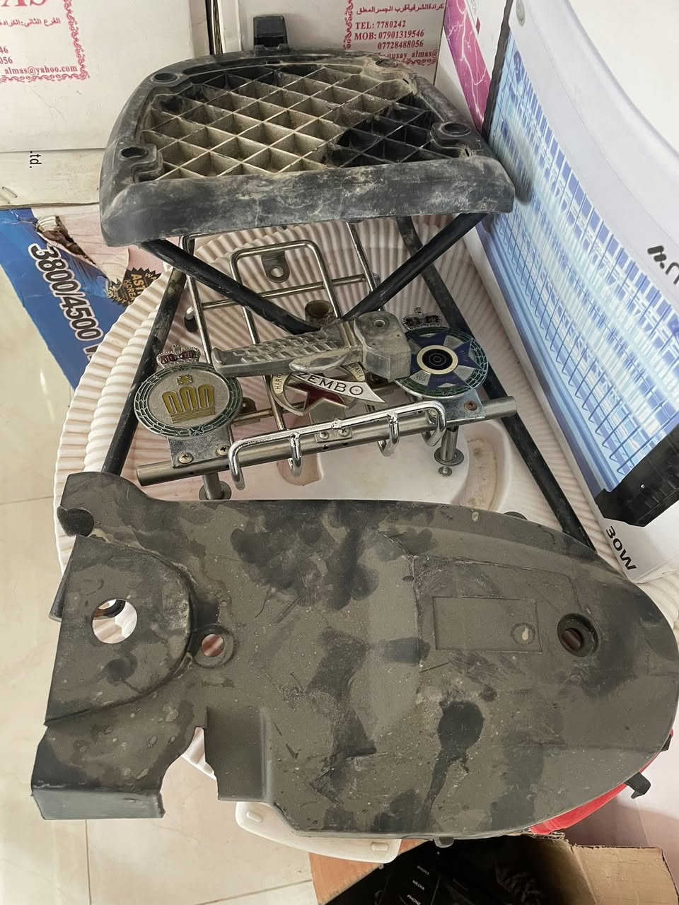 للبيع غراض دوسه بوليسي اصليه تفصيغ
كاسحه ماكس منغولي عدله 

السعر☠️☠️❤️❤️😍25 كلهن شلع قفل

قبق هندربوليسي عدله منغولي جديد

سله وسيبايه مال بطه بوليسي جيب وشد

مسطره باجات

مكاني🪬🪬🪬🪬🪬❤️❤️بابل

رقمي ‭0787 689 5700‬
