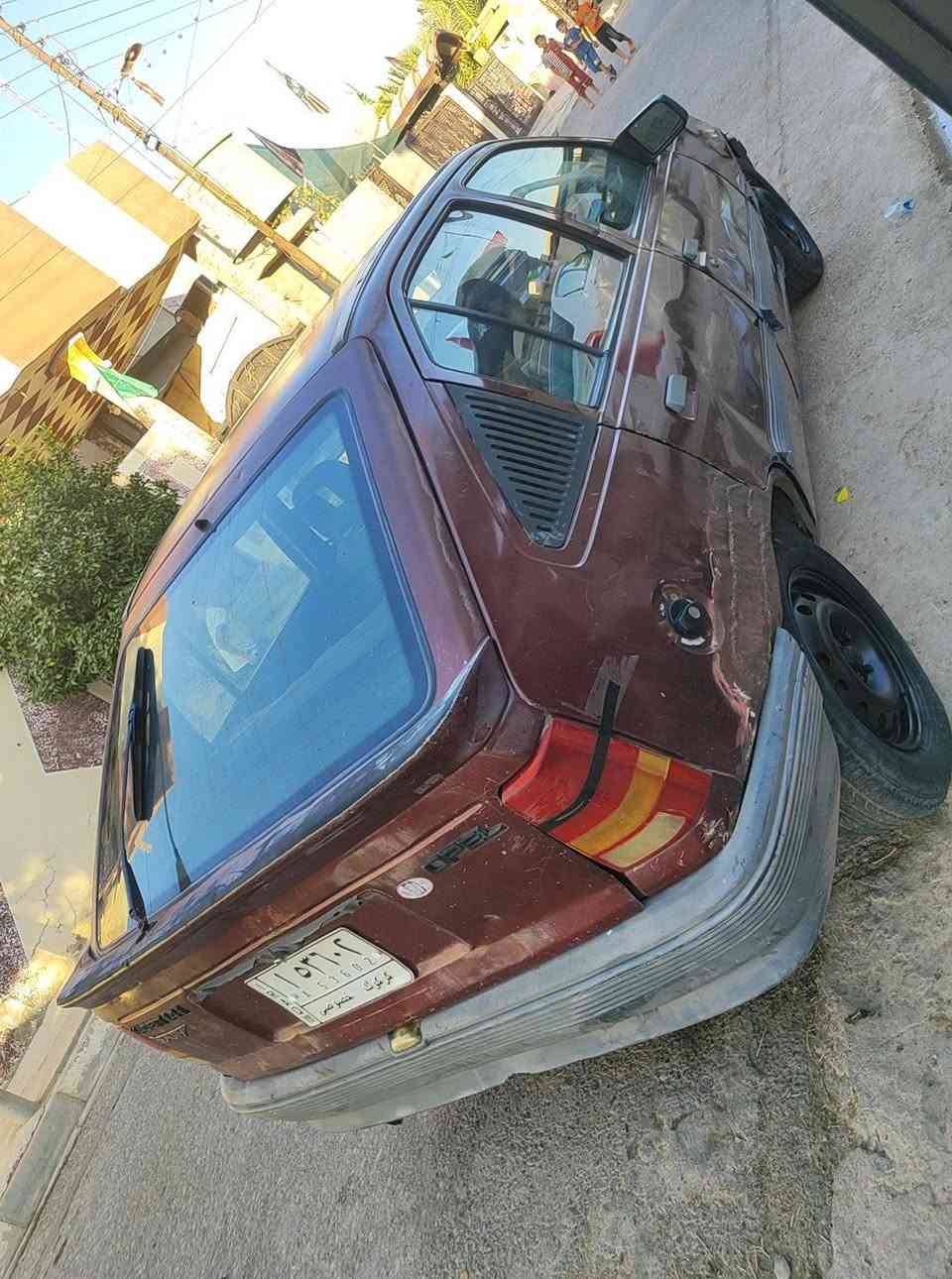 اوبل كاديت 1991  رقم كركوك مشروع وطني شرط تحويل بطاقه بانزين موجود كير محرك شرط محرك بي بخار بدون صرف صدر امامي خلفي جديد كهربائيات كله شغالة لايتات زينون فول سعره
١٧ 
*********** دكوك, كركوك
