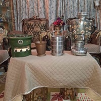 سماور كبير • هاون نحاسي ١٥ سم • بغداد البلديات