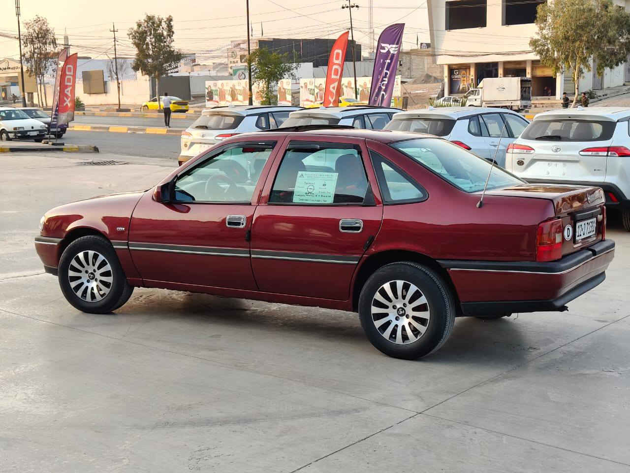 فكترا موديل 1992 حجم 20 رقم نينوى انكليزي سنويه لل 2030 شرط التحويل كير ومحرك شرط جام كهرب السياره مابيها ضرر فقط مصبوغه جماليه عنوان موصل جانب الايمن السعر 40 #***********
