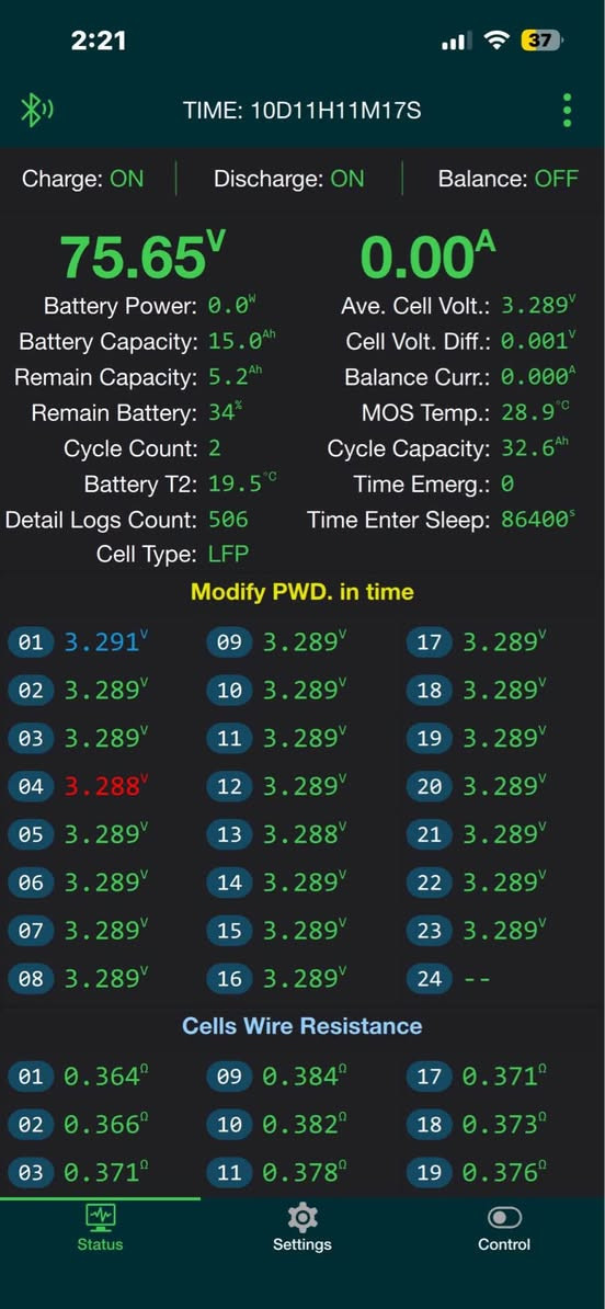 سلام عليكم 
بطارية ليثيون فوسفات حديد 
72v 
15A
كرت سمارت ذكي 
مشحونة فقط مرتين 
سعر ٣٠٠
مكاني بغداد دورة مهدية الثانية 
*********** واتساب بغداد, العراق
